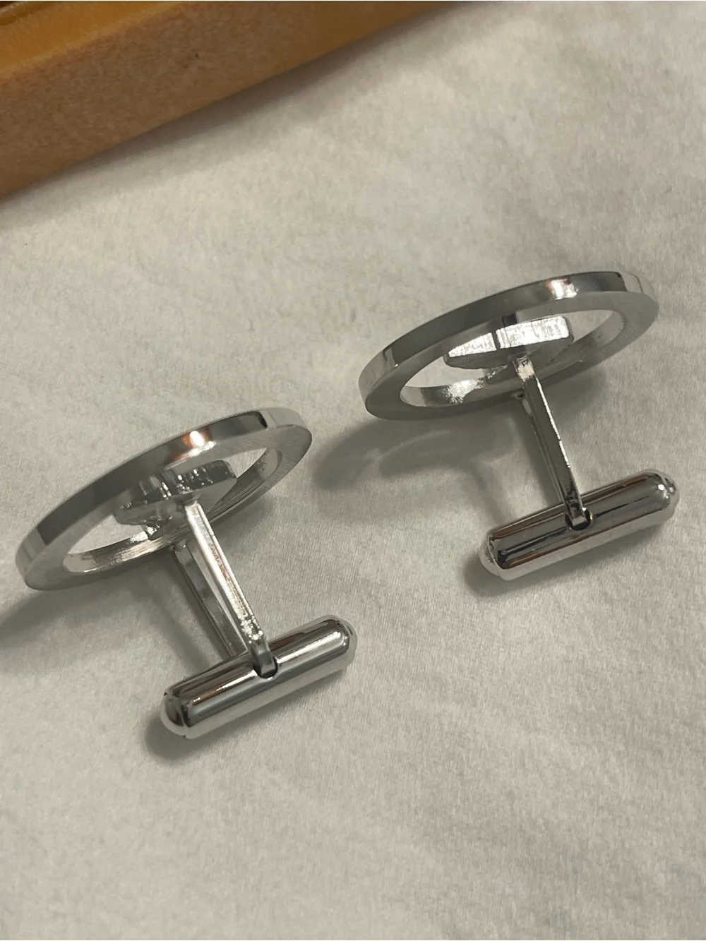 Vintage Honda (Motorcycle) Silver Wing Logo Cufflink and Tie Pin Set